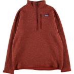 古着 16年製 パタゴニア Patagonia ベターセーター 1/4ジップ 25522FA16 フリースプルオーバー メンズM /eaa350415