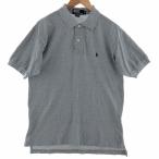 ショッピングラルフローレン ポロシャツ 古着 ラルフローレン Ralph Lauren POLO by Ralph Lauren 半袖 ポロシャツ USA製 メンズM /eaa381488