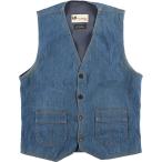 古着 70年代 リーバイス Levi's PANATELA パナテラ デニムベスト メンズM ヴィンテージ /eaa412059 ss2503_50