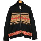 古着 エディーバウアー Eddie Bauer SAMPLE 総柄 カウチンセーター メンズM相当 ヴィンテージ /eaa413332