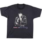 古着 80年代 ELVIS PRESLEY エルビスプレスリー バンドTシャツ バンT メンズL ヴィンテージ /eaa425494