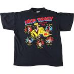 古着 ~90年代 UNITED STARS OF AMERICA DICK TRACY ディックトレイシー 映画 ムービーTシャツ USA製 メンズL ヴィンテージ /eaa431650