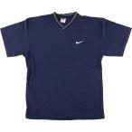 ショッピングナイキ tシャツ メンズ 古着 90年代 ナイキ NIKE VネックTシャツ メンズXL ヴィンテージ /eaa448946