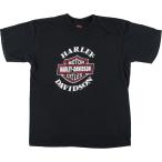 ショッピングハーレーダビッドソン 古着 90年代 ハーレーダビッドソン Harley-Davidson モーターサイクル バイクTシャツ USA製 メンズL ヴィンテージ /eaa448988