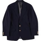 ショッピング古着 古着 80~90年代 ラルフローレン Ralph Lauren POLO UNIVERSITY CLUB 紺ブレザー テーラードジャケット USA製 メンズL相当 /eaa459667