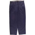 古着 ラルフローレン Ralph Lauren POLO RALPH LAUREN ANDREW PANT ツータック チノパンツ メンズw34相当 /eaa477364