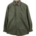 ショッピング古着 古着 カーハート Carhartt 長袖 ダックワークシャツ メンズM相当 /eaa477990