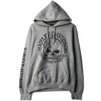 ショッピングハーレーダビッドソン 古着 ハーレーダビッドソン Harley-Davidson ドクロ柄 スカル柄 スウェットプルオーバーパーカー メンズM相当 /eaa482635 【SS2603_30】