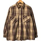 ショッピングjam 古着 セントジョンズベイ STJOHN'S BAY 長袖 フランネルチェックシャツ メンズXL相当 /eaa483080