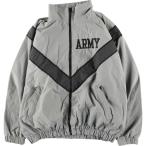 ショッピング古着 古着 00年代 米軍実品 U.S.ARMY IPFU トレーニングジャケット ナイロンジャケット USA製 MEDIUM-REGULAR メンズM相当 /eaa495129