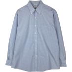 ショッピング古着 古着 ブルックスブラザーズ Brooks Brothers Est.1818 REGENT 長袖 ボタンダウンチェックシャツ メンズL相当 /eaa495555