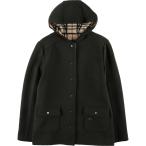 古着 バーバリー Burberry's BURBERRY LONDON ウールフーデットコート レディースXL相当 /eaa505885