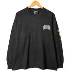 古着 90年代 ハーレーダビッドソン ファイヤーパターン モーターサイクル ロングTシャツ ロンT メンズL相当 ヴィンテージ /eaa529877