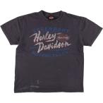 古着 ハーレーダビッドソン Harley-Davidson モーターサイクル バイクTシャツ メンズL相当 /eaa532598 【SS2509_30】