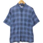 古着 00年代 パタゴニア Patagonia オーガニックコットン52917 楊柳クレープ 半袖 コットン チェックシャツ メンズM相当 /eaa534278