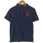 古着 ラルフローレン Ralph Lauren POLO Ralph Lauren ビックポニー 半袖 ポロシャツ レディースS相当 /eaa538183