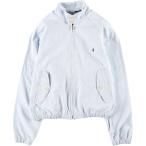 ショッピング古着 古着 ラルフローレン POLO by Ralph Lauren ストライプ柄 シャンブレー ハリントンジャケット スイングトップ メンズL相当 /eaa538557