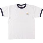 古着 90年代 アンビル Anvil バックプリント リンガーTシャツ メンズM相当 ヴィンテージ /eaa540322