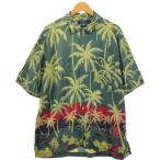 古着 ラルフローレン Ralph Lauren POLO SPORT ポロスポーツ 総柄 ボックスシャツ ハワイアンアロハシャツ メンズL相当/eaa541941