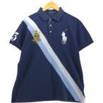 古着 ラルフローレン Ralph Lauren POLO RALPH LAUREN CUSTOM SLIM FIT ビッグポニー 半袖 ポロシャツ メンズL相当 /eaa544040