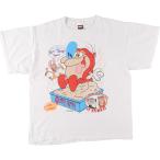 古着 90年代 REN AND STIMPY レンとスティンピー キャラクタープリントTシャツ メンズXL相当 ヴィンテージ /eaa546302 【SS2509_10】