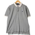 古着 ラルフローレン Ralph Lauren POLO by Ralph Lauren 半袖 ボーダー ポロシャツ メンズL相当 /eaa547166