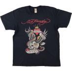 古着 エドハーディー ED HARDY 鷲柄 イーグル柄 ドクロ柄 スカル柄 プリントTシャツ USA製 メンズXL相当 ヴィンテージ /eaa547770