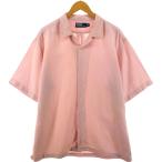 古着 ラルフローレン Ralph Lauren POLO by Ralph Lauren 半袖 オープンカラー リネンシャツ メンズXL相当 /eaa549303
