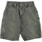 古着 Carhartt ダック地ペインターショーツ ショートパンツ メンズw31相当 /eaa549487
