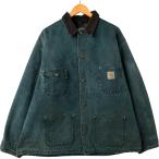 ショッピングカバーオール 古着 90年代 カーハート Carhartt ミシガンチョアコート ダックカバーオール USA製 メンズXL相当 ヴィンテージ /eaa549529