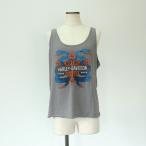  б/у одежда Harley Davidson Harley-Davidson. рисунок узор под питона стразы имеется майка женский S соответствует /eaa550604 [SS2603_30]