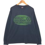 古着 ハーレーダビッドソン Harley-Davidson ロングTシャツ ロンT メンズXL相当 /eaa550778