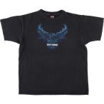 古着 00年代 ハーレーダビッドソン Harley-Davidson 鷲柄 イーグル柄 モーターサイクル バイクTシャツ USA製 メンズXL相当 /eaa551199