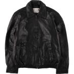 ショッピング古着 古着 COVINGTON 中綿入り スイングトップタイプ レザーブルゾン メンズS相当 /eaa553090