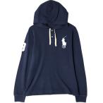 古着 ラルフローレン Ralph Lauren POLO RALPH LAUREN ビッグポニー ハーフボタンパーカー メンズL相当 /eaa554550