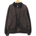 古着 訳あり特価 カーハート Carhartt サンタフェジャケット ダックワークブルゾン メンズXL相当 /eaa555318