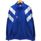 古着 80年代 アンブロ UMBRO 総柄 ジャージ トラックジャケット メンズL相当 ヴィンテージ /eaa559281