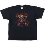 古着 ギルダン GILDAN KINGDOM HEARTS キングダムハーツ ソラ アニメ キャラクタープリントTシャツ メンズXL相当 /eaa559825