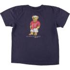 古着 ラルフローレン Ralph Lauren POLO by Ralph Lauren ポロベア 半袖 プリントTシャツ メンズS相当 /eaa563572