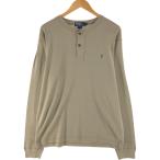 古着 ラルフローレン Ralph Lauren POLO by Ralph Lauren ヘンリーネック ロングTシャツ ロンT メンズL相当 /eaa564838