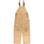  б/у одежда Carhartt Carhartt двойной колено Duck комбинезон мужской w34 соответствует /eaa565024 [SS2603_10]