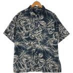 古着 ラルフローレン POLO by Ralph Lauren CLAYTON 総柄 シルク ハワイアンアロハシャツ ボックスシャツメンズL相当 /eaa566295