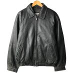 古着 ウィルソンズレザー WILSONS LEATHER PELLE STUDIO スイングトップタイプ 中綿入り レザーブルゾン メンズM相当 /eaa566376