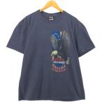 古着 ハーレーダビッドソン Harley-Davidson 鷲柄 イーグル柄 モーターサイクル バイクTシャツ メンズXL相当 /eaa566532