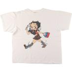 古着 オニータ ONEITA Betty Boop ベティブープ キャラクタープリントTシャツ メンズXL相当 /eaa567097