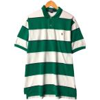 古着 ラルフローレン Ralph Lauren POLO by Ralph Lauren 半袖 ボーダー ポロシャツ メンズL相当 /eaa567399