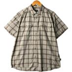 古着 パタゴニア Patagonia 53190SP16 チェック柄 半袖 ナイロンシャツ メンズL相当 /eaa568157