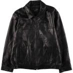 ショッピングカーズ 古着 ドッカーズ DOCKERS スイングトップタイプ 中綿入り レザーブルゾン メンズXL相当 /eaa568216