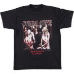 古着 00年代~ Cannibal Corpse カンニバル コープス ドクロ柄 スカル柄 バンドTシャツ バンT メンズXL相当 /eaa568867