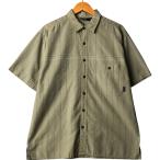 古着 00年代 パタゴニア Patagonia STY52996 SP2003 シアサッカー 半袖 ストライプシャツ ボックスシャツ メンズM相当 /eaa568941